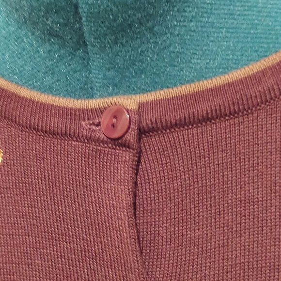 C J Banks Brown Cardigan Sweater - Picture 8 of 15